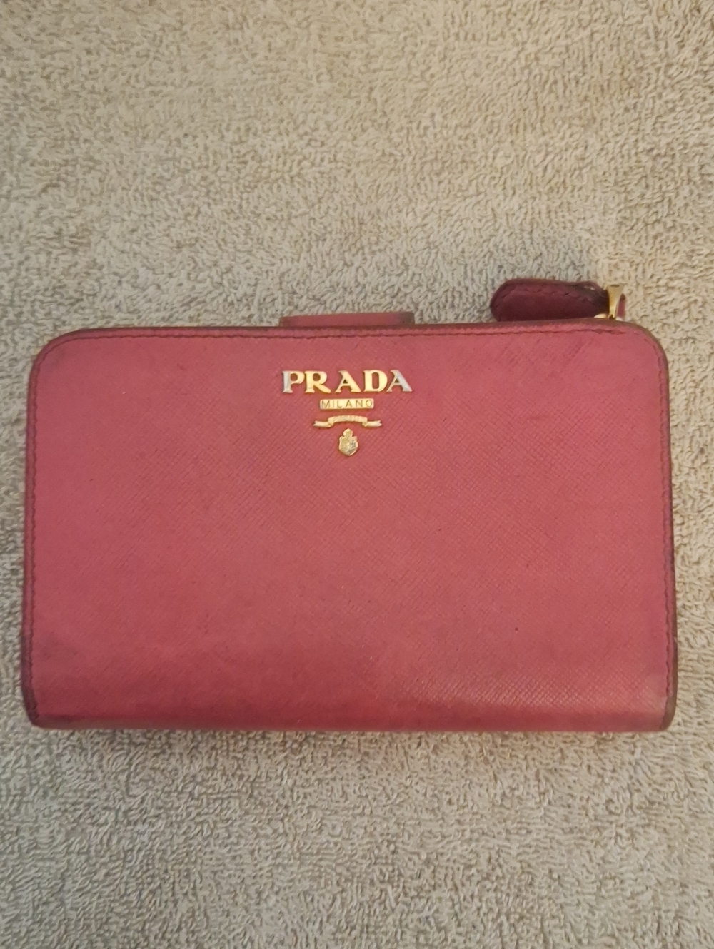 VINTAGE Pink PRADA Wallet
